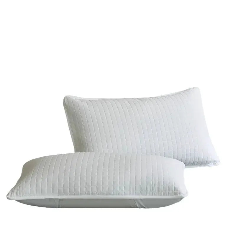 Clip pillow cover, white quilted 72x45 cm, waterproof anti-mite pillow protector