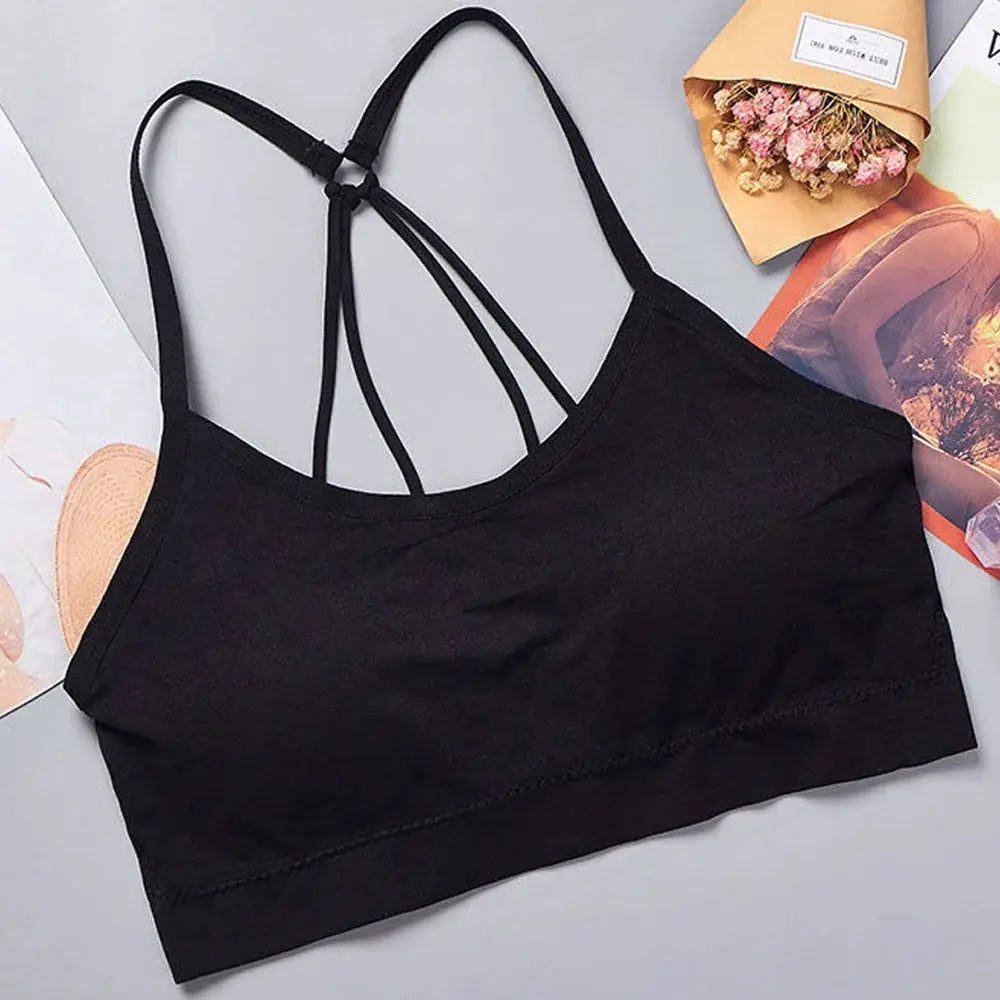 PulseFlex Womens Seamless Crop Top Breathable Nylon Elastane For Yoga And Fitness