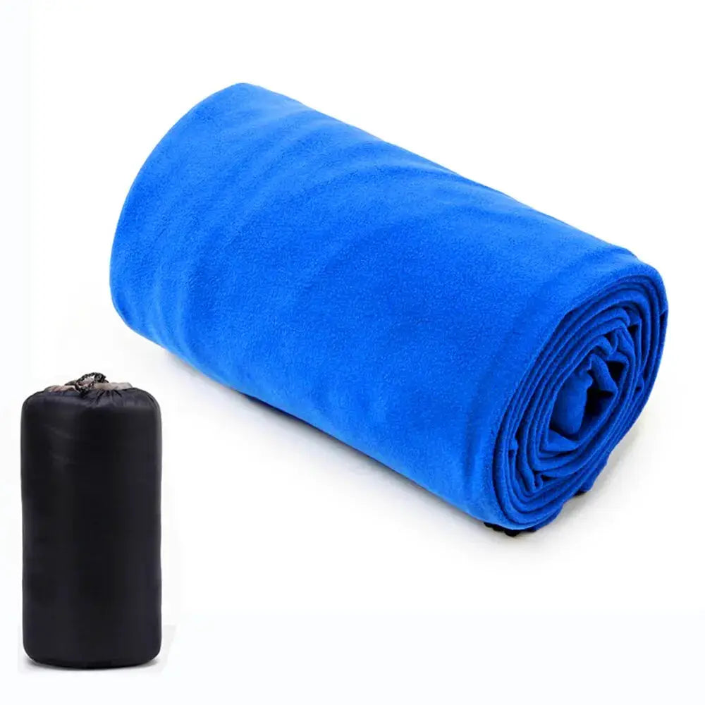 Ultra Light Fleece Sleeping Bag Liner For Adults Portable Warm Bedding For Camping And Travel