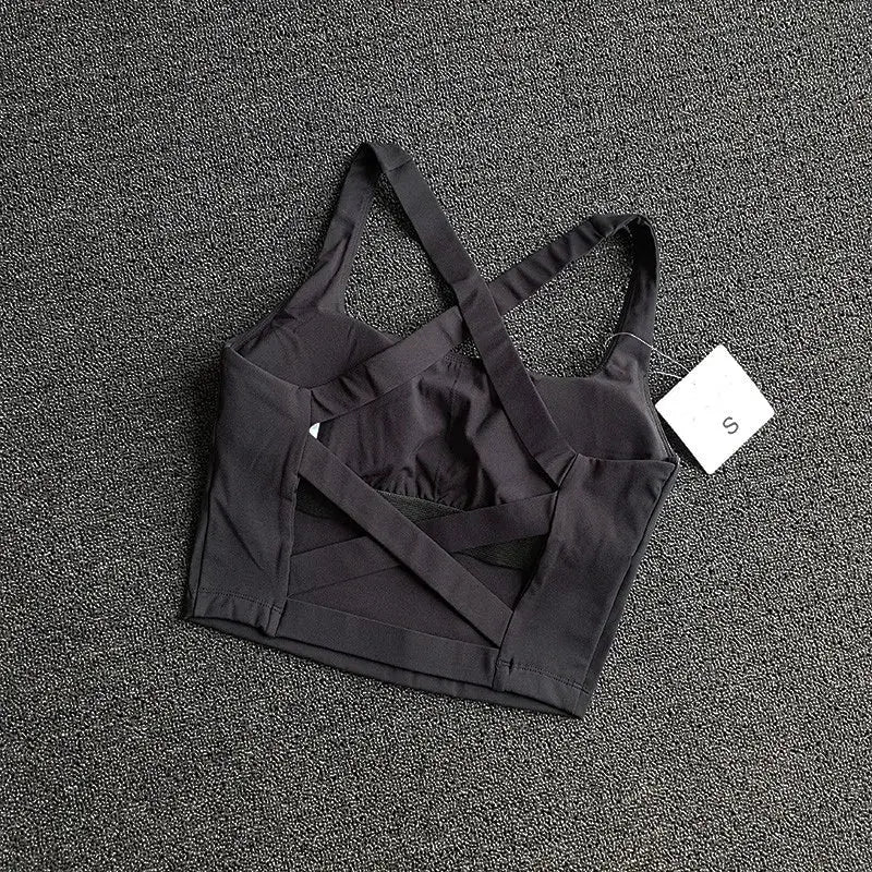 FlexFit Women Push Up Sports Bra Top for Yoga Running and Fitness Breathable Seamless Support