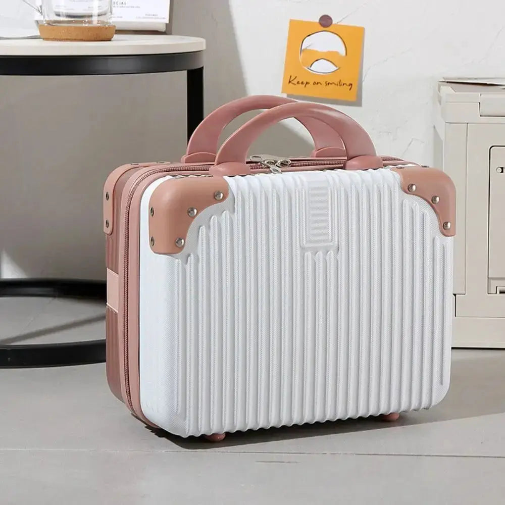 VoyageLite 14 Inch Lightweight Travel Cosmetic Case Waterproof Carry On Organizer For Toiletries And Makeup