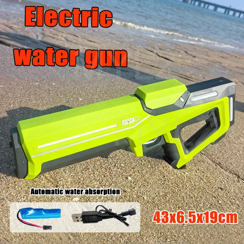 Automatic Firing High Pressure Electric Water Gun For Kids Summer Outdoor Pool Fight Games Water Toy Gift