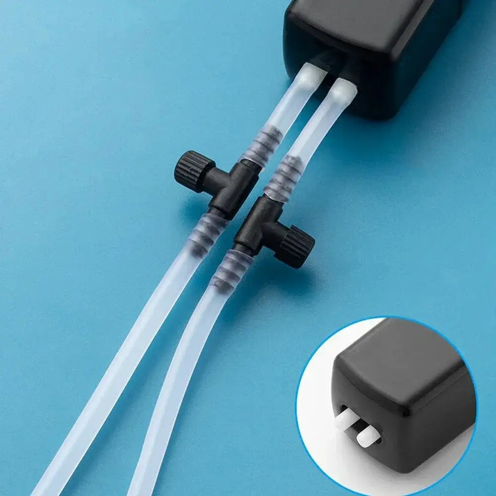 Mini USB Aquarium Air Pump Kit With Air Stone Silent High Energy Efficient Oxygenation For Fish Tanks And Portable Use