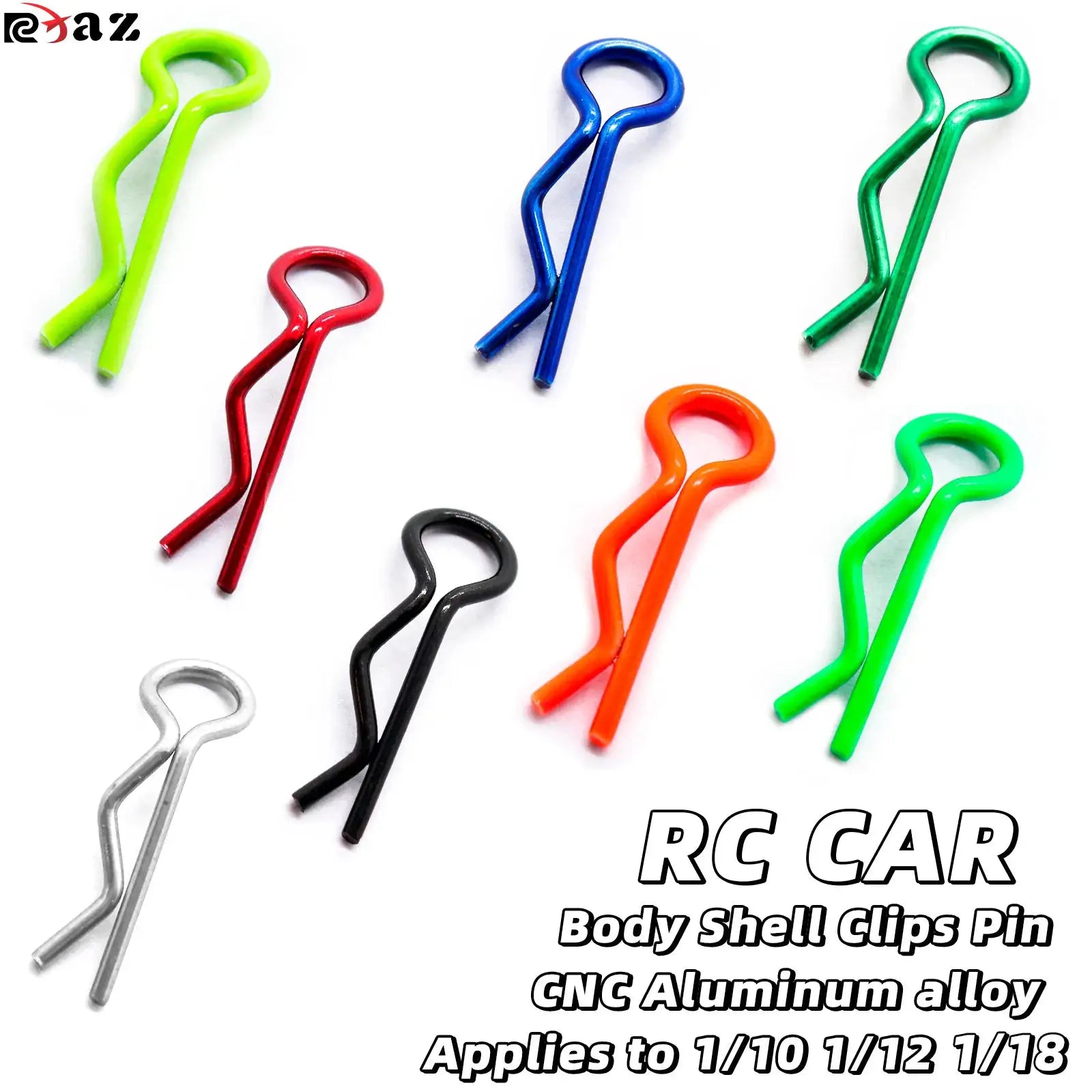 RC Car Body Shell Clips And Pin Buckles For 1 By 10 1 By 12 1 By 16 Scale RC Traxxas Redcat Rc4wd Tamiya Axial SCX10