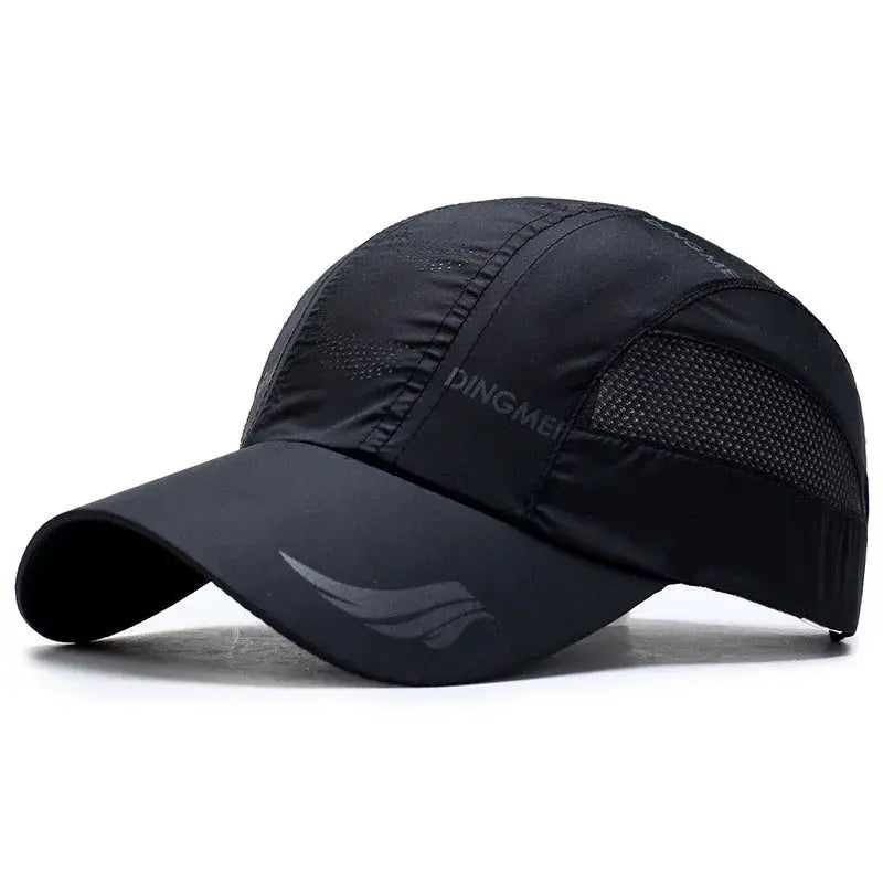 Unisex 2024 Quick Dry Bone Mesh Baseball Cap Snapback Adjustable For Running Golf Sports Canada