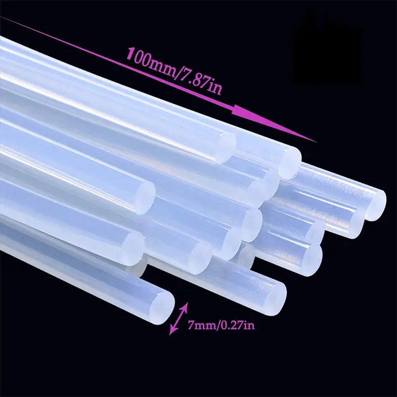 20Pcs Car Dent Repair Glue Sticks Set For Paintless Dent Repair With Strong Adhesion Hot Melt Strips For Auto Bodywork