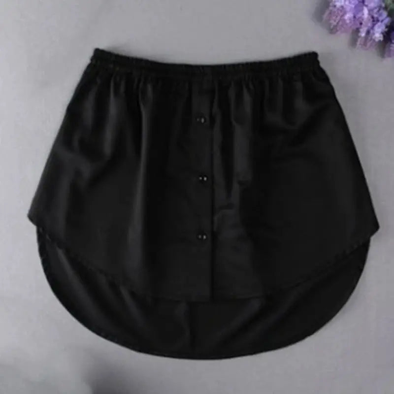 FlexiWear Adjustable Blouse Extender And Faux Top Layer Underskirt Comfortable Stretch Polyester For Easy Layering