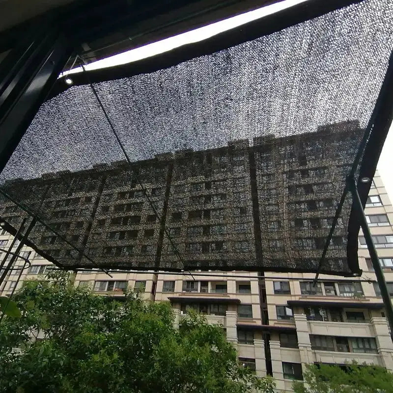 Simples Market sunshade net, black HDPE shade cloth with 30–90% shading and anti-UV protection for greenhouse and garden