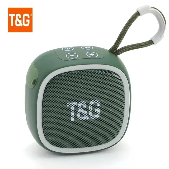 TG659 Portable Bluetooth Speaker Wireless FM Radio Mini Compact Sound Box For Outdoors And Home Use