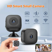 Simples Market HD Smart 4K Mini Camera 3-pack in black with night vision and WiFi