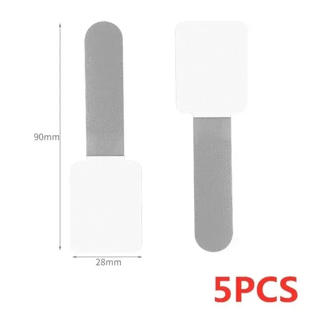 Simples Market 5pcs releasable cable organizer ties, nylon loop straps, gray