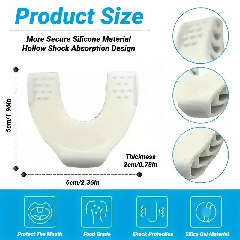 U Shape Jaw Exerciser For Men And Women Face Muscle Training Neck Toning And Jawline Resistance Levels Chin Reducer