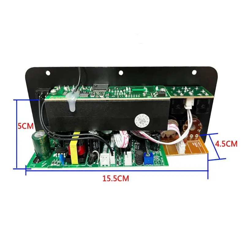 D10 Bluetooth Amplifier Board 30 120W Dual Microphone Inputs With Reverb Control For 4 Ohm Speakers 12V 24V 110V 220V