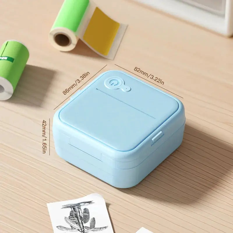 DOLEWA D8 Portable Bluetooth Inkless Sticker Printer Maker For Office