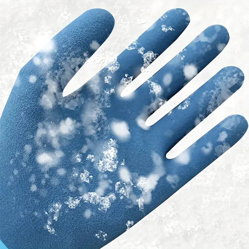 Men Cold Weather Waterproof Winter Work Gloves Warm Durable Mechanical Gloves For Cold Conditions