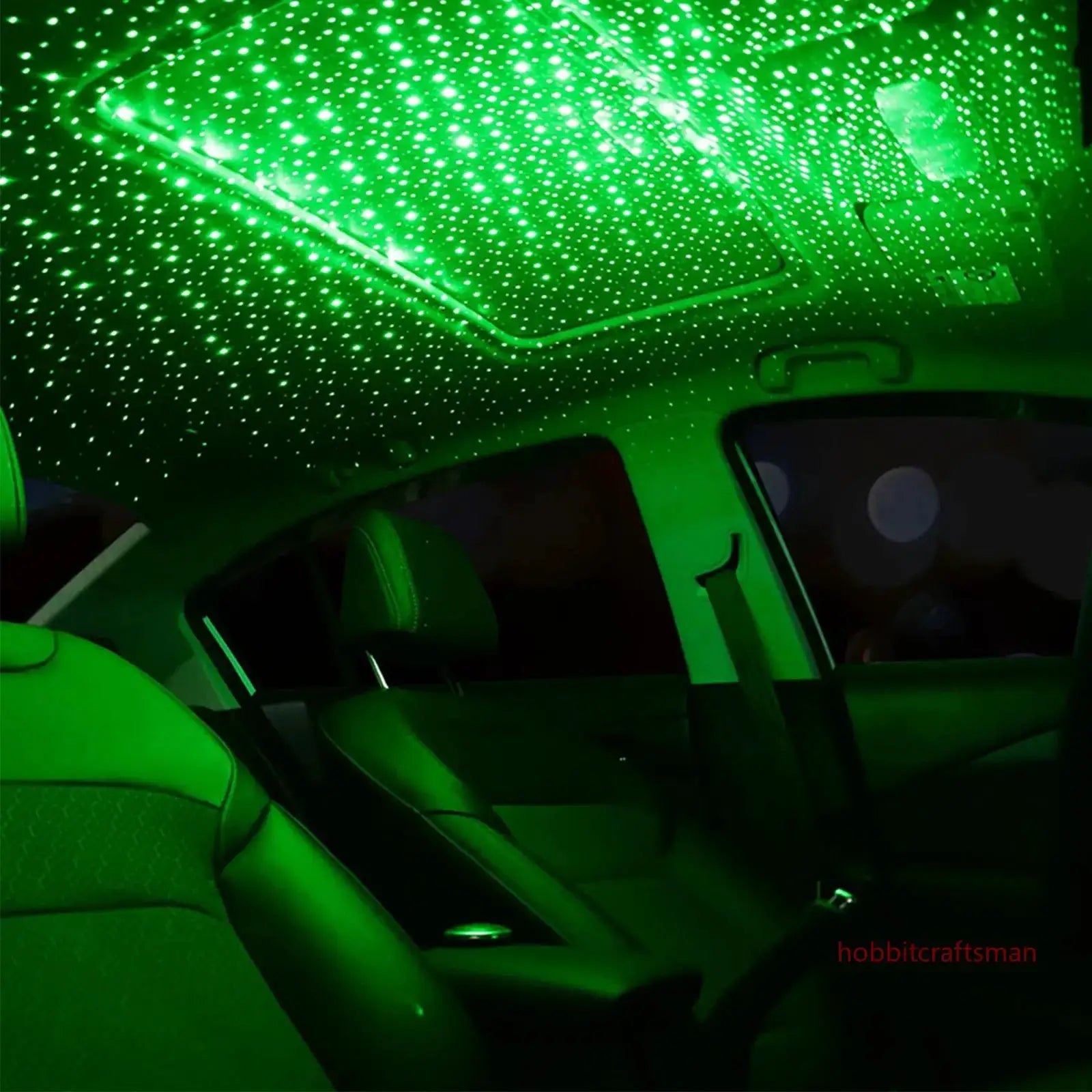 Mini LED Car Roof Star Night Light Projector USB Powered Galaxy Sky Ceiling Decor for Auto Roof and Room