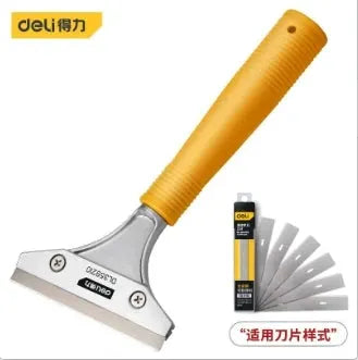 600 Mm Stainless Steel Wallpaper Paint Floor Scraper Remover With Blade For Renovation And Cleaning Tools