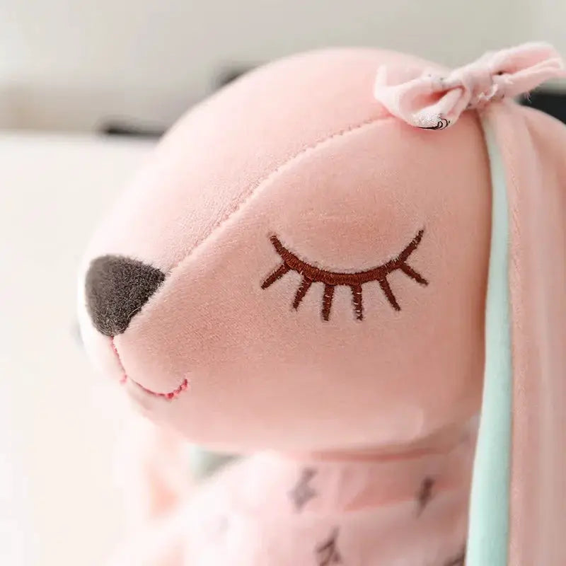 Kawaii Long Ear Rabbit Plush Toy for Baby Sleep Comfort Doll Soft Animal Toy Lovely Rabbit for Children Girls Room Decor