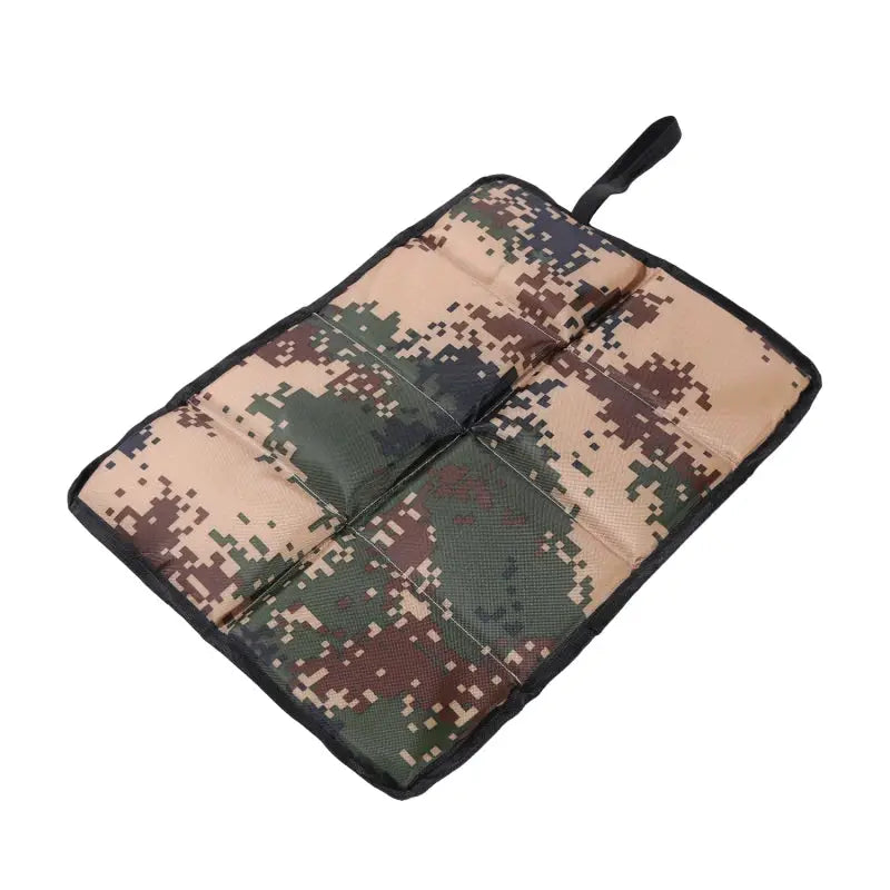 Folding Camping Mat Portable Outdoor Pad With Oxford Cloth Waterproof Foam Seat Pad For Hiking And Picnics