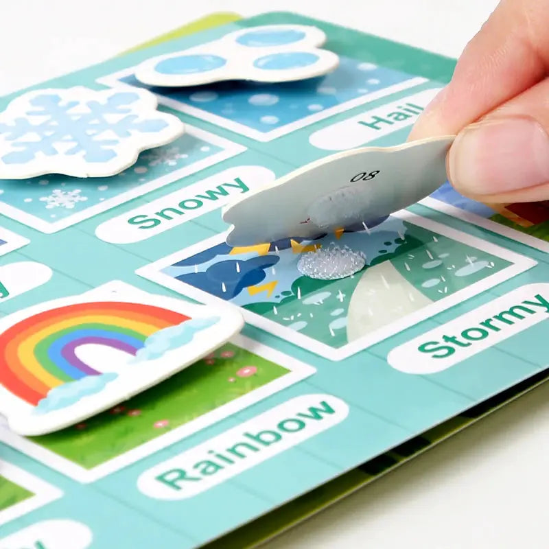 Montessori Baby Busy Book My First Quiet Book Early Learning Toy Matching Game For Babies Aged 2 To 3