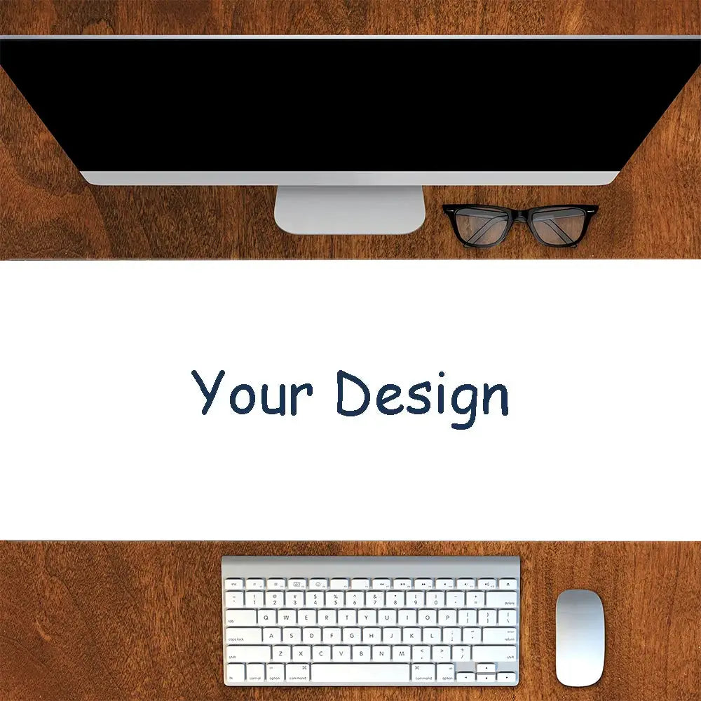 Personalized Custom Mouse Pad Large Non Slip Rubber Desk Pad For Computers PC And Laptop