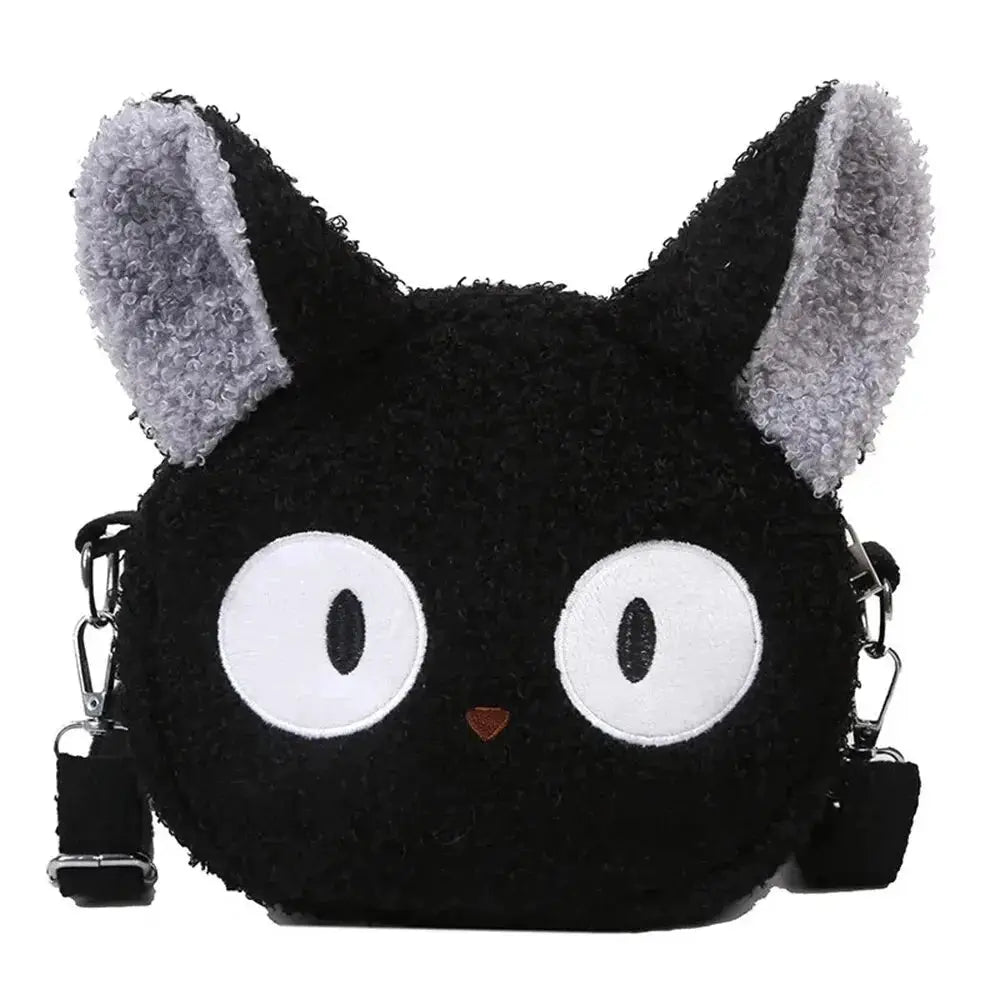 Homefish Japanese Style Plush Cartoon Shoulder Bag Compact Crossbody For Phone And Purse