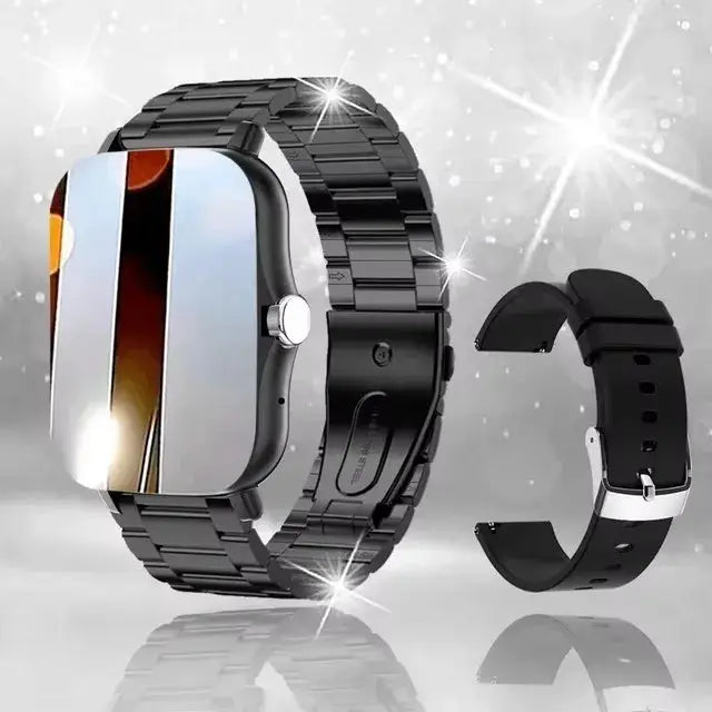 PulseTech 1.83 Inch Waterproof Smartwatch With Sleep Monitoring Pedometer Calls Alerts For IPhone And Android