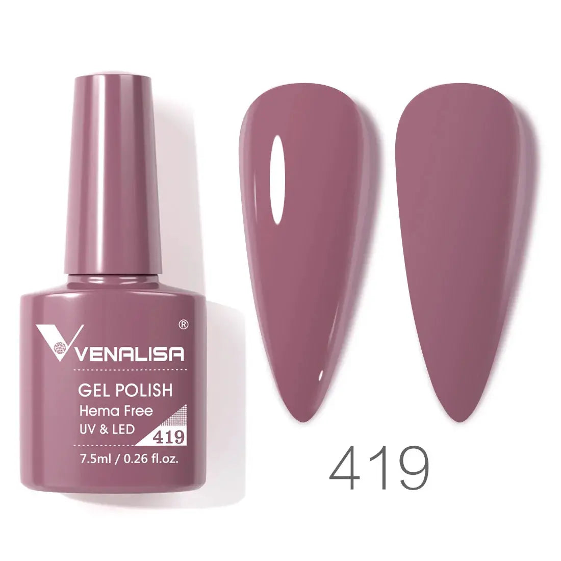 Venalisa 7 5ml Gel Nail Polish Kit 60 Colors Hema Free Milky White Jelly Soak Off UV LED Varnish Full Coverage
