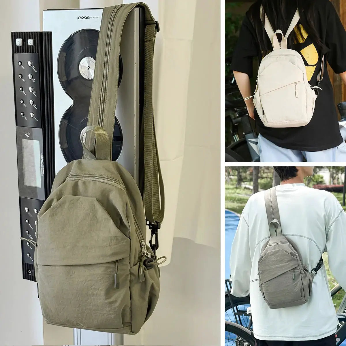 Lightweight Crossbody Tablet Chest Bag - Simples Market