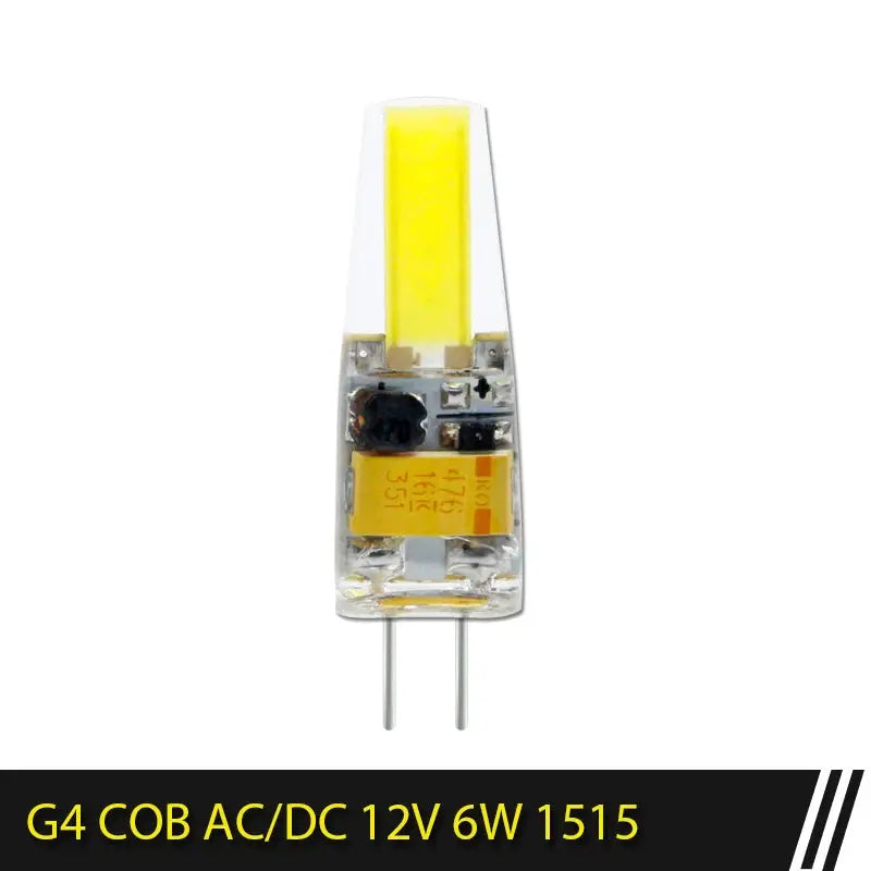 G4 LED COB Lamp Dimmable 6W 9W Bulb E14 AC DC 12V 220V G9 Spotlight For Chandelier Lighting Replace Halogen