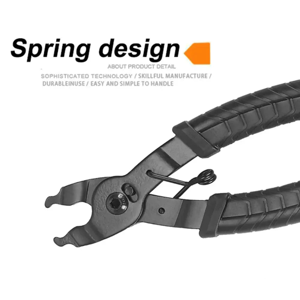 Bike Chain Quick Link Tool and Pliers for MTB Road Cycling Multi Link Clamp for Quick Link Installation and Removal