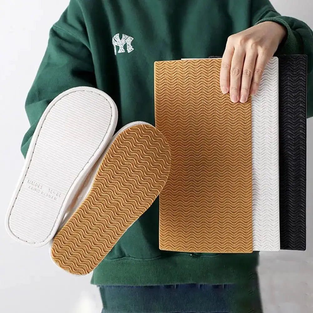 Anti Slip Shoe Soles Stickers Self Adhesive Wear Resistant Non Slip Pads Shock Absorbing Soles
