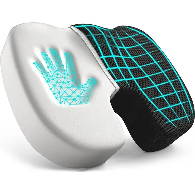 Ergonomic Memory Cotton Office Chair Cushion For Hemorrhoid Relief And Prolonged Sitting Comfort