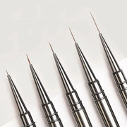 ZJS Nails Art Liner Brushes Professional Striping Tools for Precise Elongated Nail Art Lines 6mm 9mm 12mm 15mm 18mm