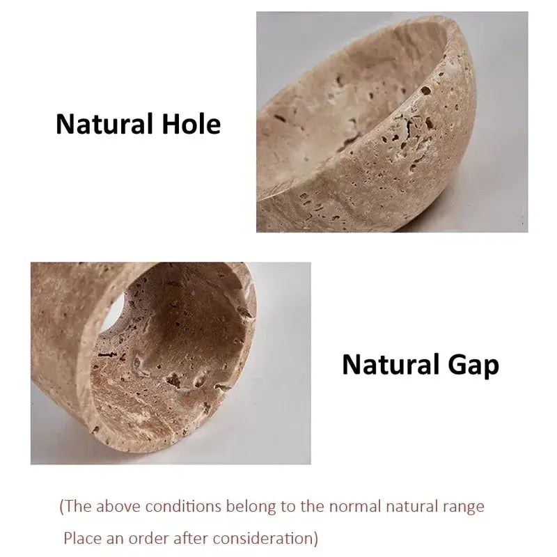 Natural stone wall lamp sconce by Simples Market in peach wood color, retro bedroom lighting