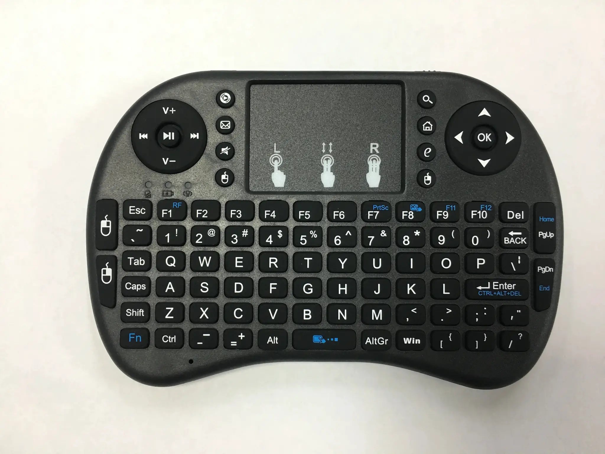 Backlit Mini Wireless Keyboard With Touchpad N RGB For PC TV Box Multi Language Spanish French Azerty Russian Portuguese