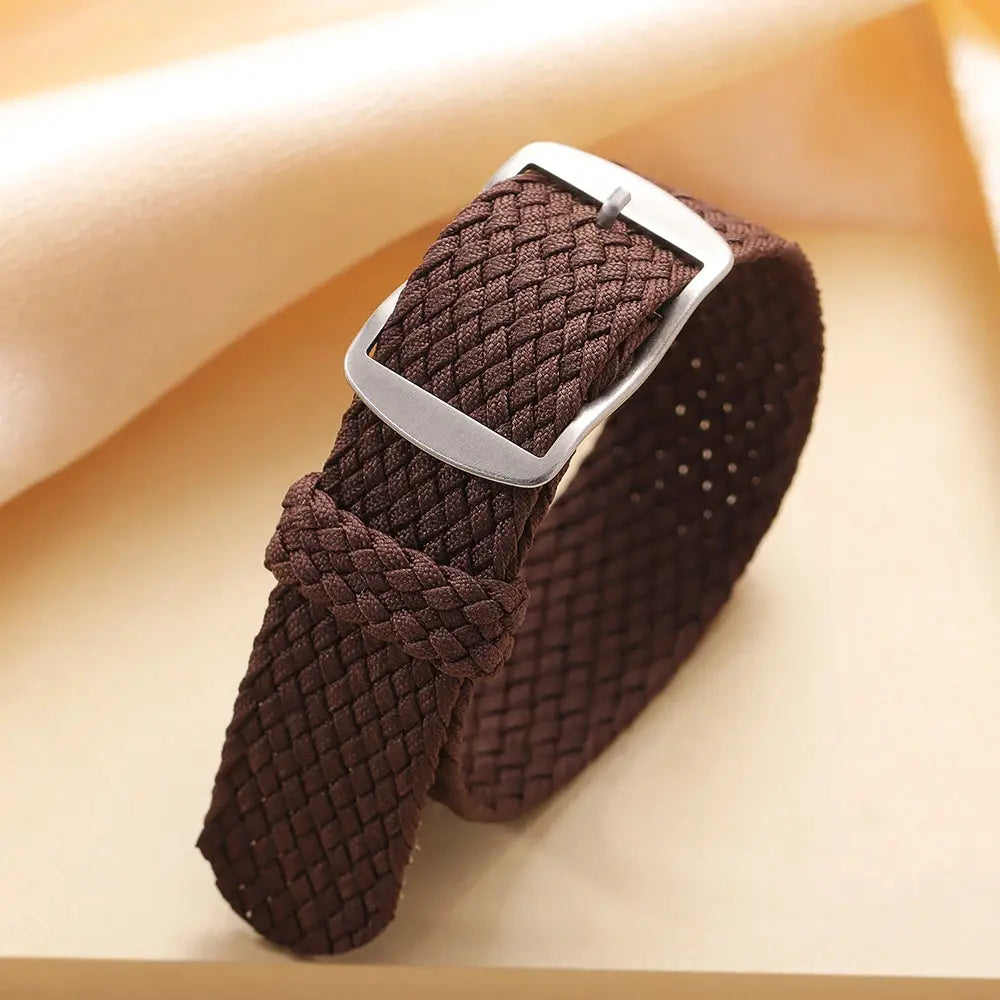 14mm 16mm 18mm 20mm 22mm Nylon Woven Canvas Watch Band for Perlon for Omega Strap Watchband Men Women Sport Bracelet 2035