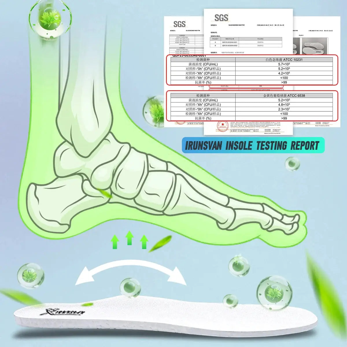 IRUNSVAN carbon fiber sneakers, unisex running shoes with breathable design and thick bottom by Simples Market