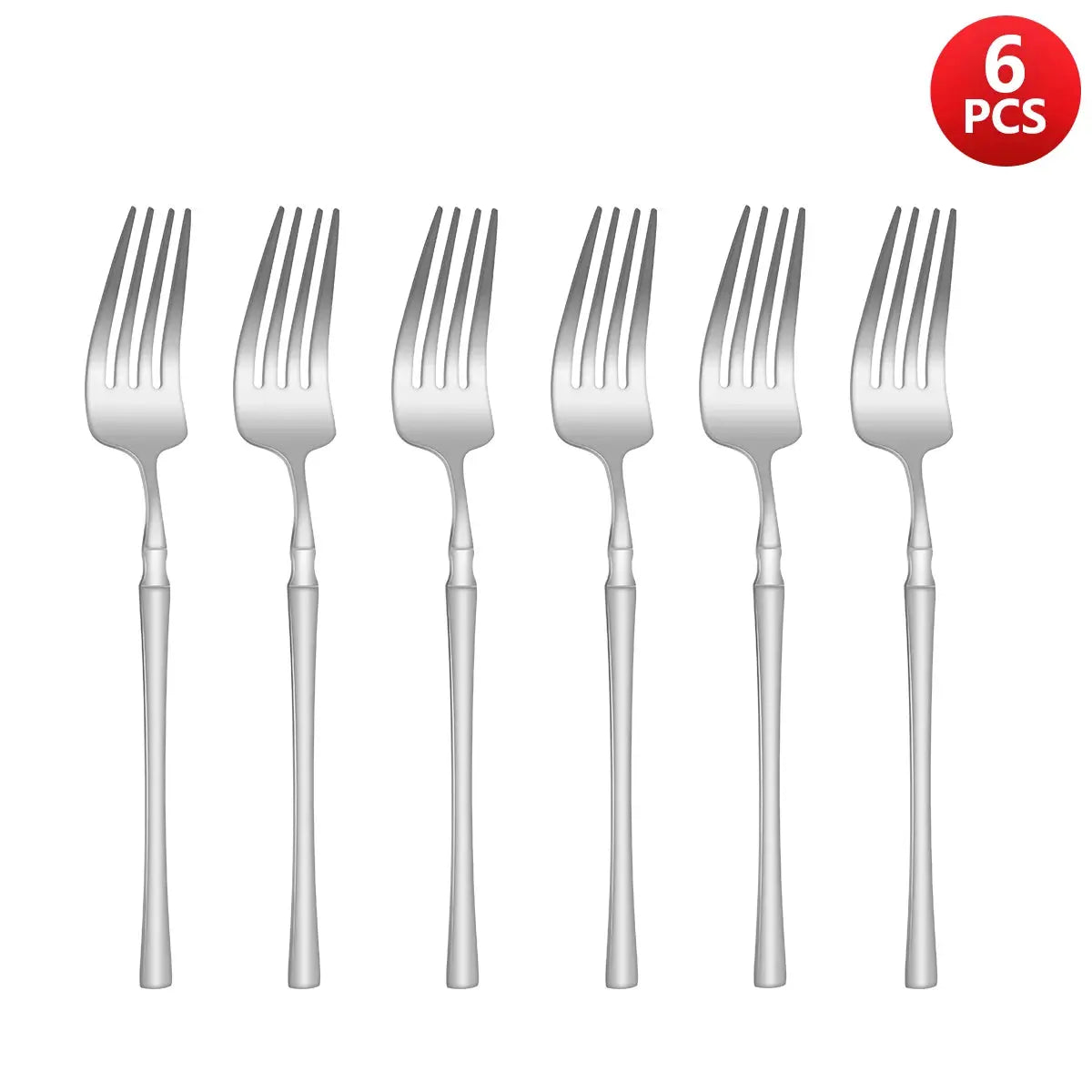 Stainless Steel Cutlery Set 4/6/16/24 Piece Includes Steak Knife And Fork Dessert Spoon Teaspoon For Home Or Restaurant