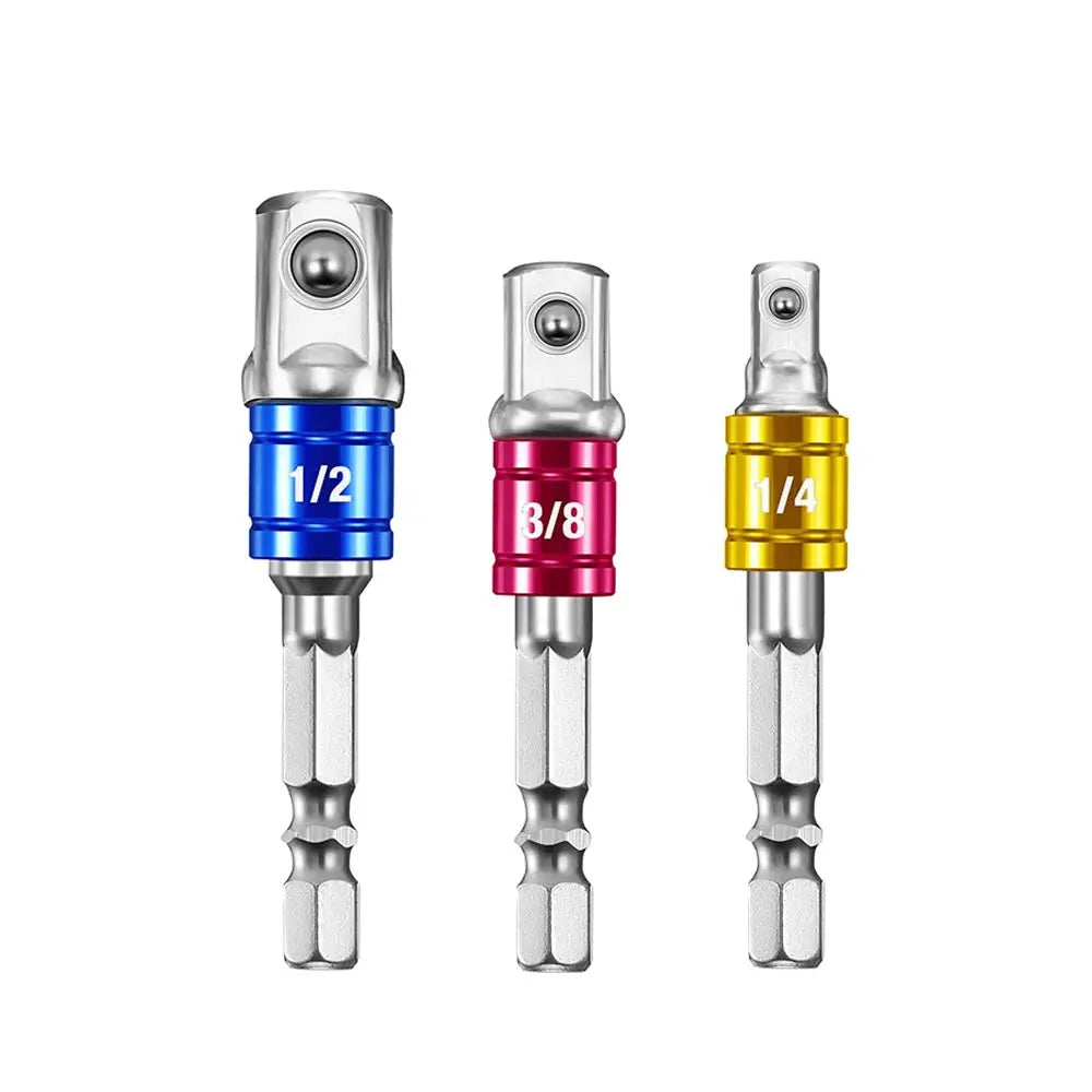 Impact Grade 105 Degree Angle Socket Adapter For Power Drills And Drivers Extension Set Screwdriver Holder