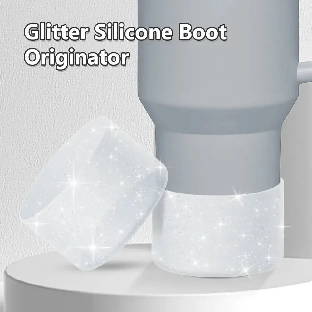 Protective Bling Silicone Boot Sleeve For Tumbler 20 Oz To 40 Oz Drinkware Hydro Flask Compatible
