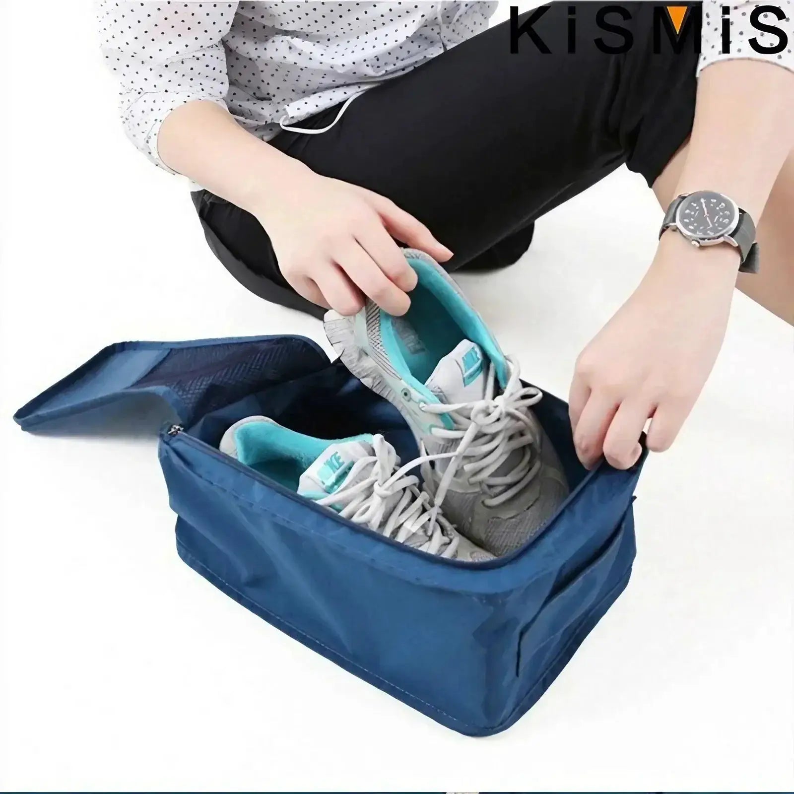 Portable Travel Shoe Organizer Bag Multifunctional Storage Pouch Home Shoe Storage Zip Lock Bag for Easy Sorting - Simples Market