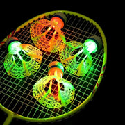 Glow In The Dark LED Badminton Shuttlecocks Windproof Design For Practice And Nighttime Play Pack Options 1 2 5