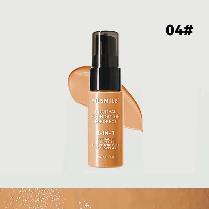 Oil Control Matte Foundation BB Cream Waterproof Full Coverage Concealer Liquid Base Professional Makeup