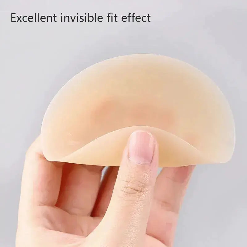 Silicone nipple covers, 1 pair, beige adhesive petal patches by Simples Market