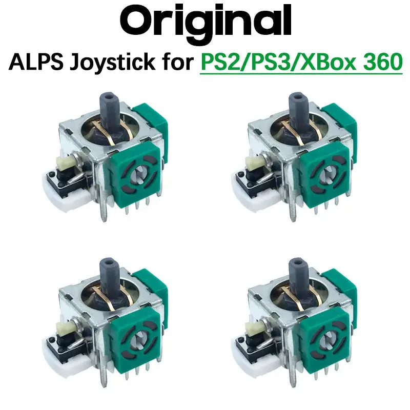 Original ALPS 3D Joystick Replacement for PS2 PS3 and Xbox 360 Controllers for Sony and Xbox Gamepads
