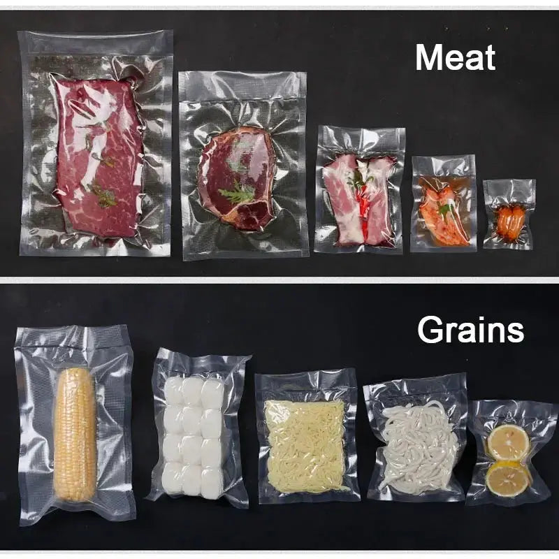 100 Count Vacuum Sealer Bags For Sous Vide Kitchen Storage BPA Free