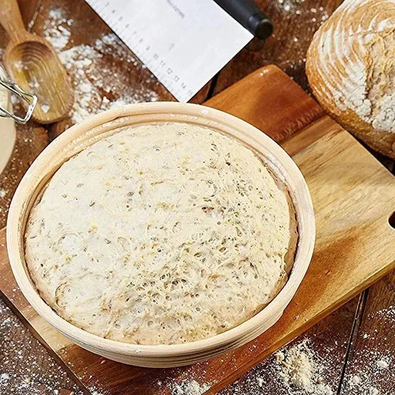 Oval Rattan Bread Proofing Basket Sourdough Banneton Fermentation Wicker Dough Proofing Bowl For Homemade Loaves