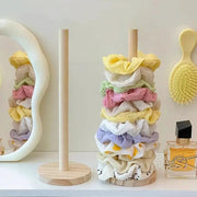 Vertical Wooden Bracelet Holder Tabletop Display Stand For Watches Bracelets Scrunchies Hair Bands