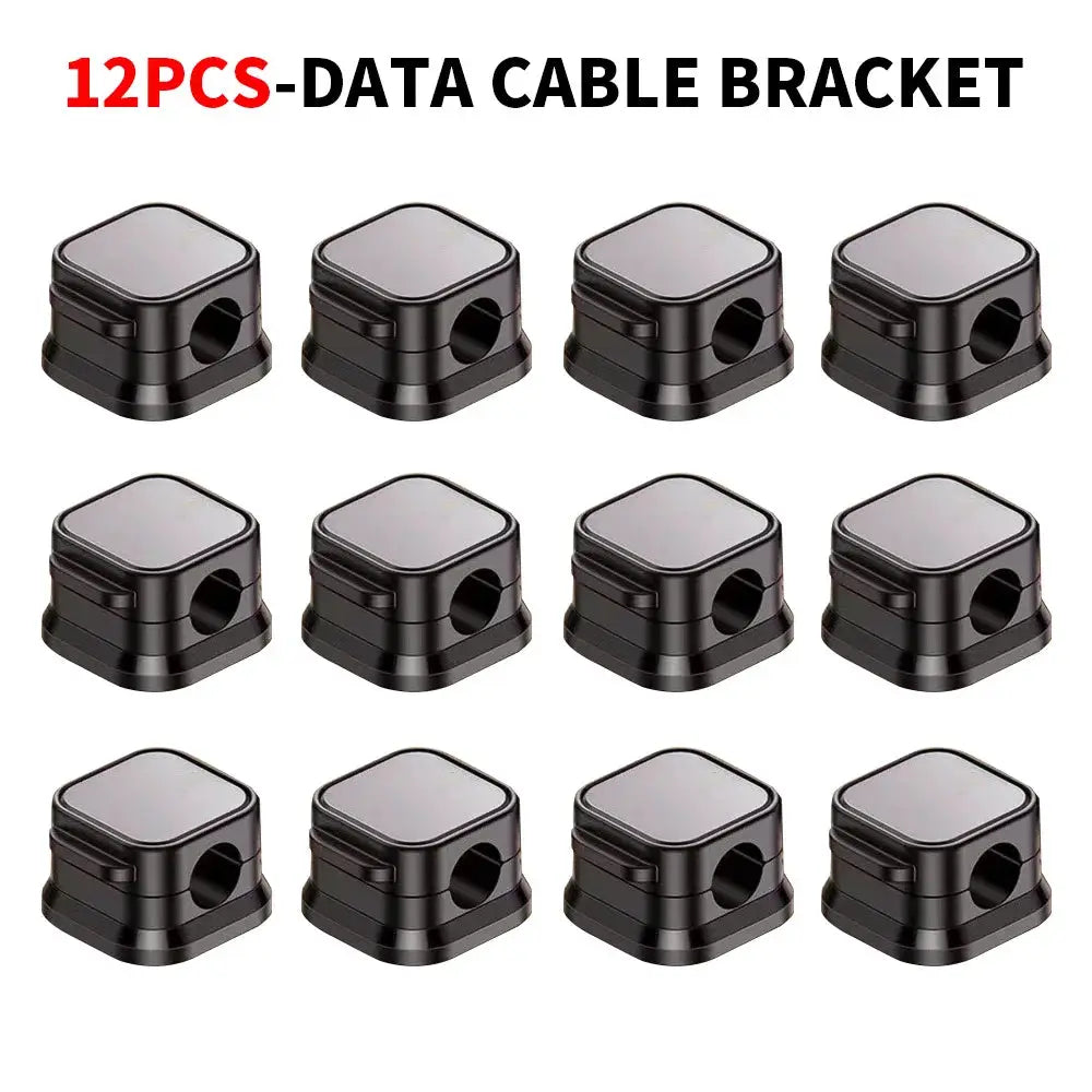 NovaGrip Magnetic Cable Clips Under Desk Cord Holder For Smooth Adjustable Cable Management On Any Flat Surface